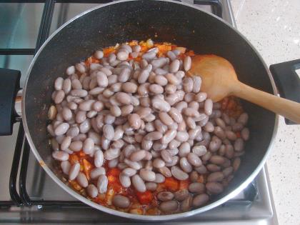 Taze Barbunya Yemeği