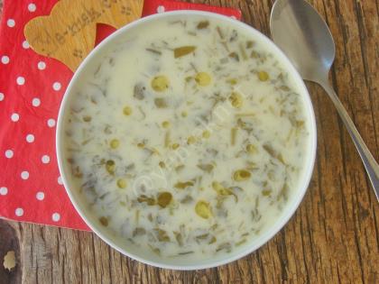 Yoğurtlu Semizotu Çorbası