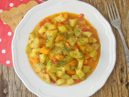 Zeytinyağlı Kabak Kavurması