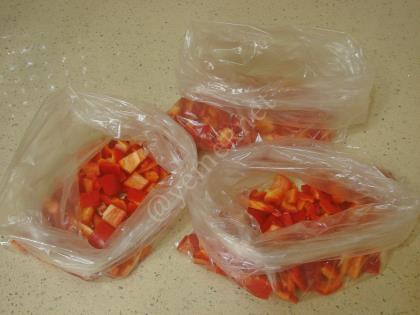 Buzlukta Kırmızı Biber Saklama Yöntemi