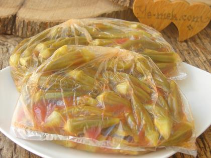 Dondurucuda Kışlık Bamya Saklama