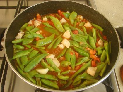 Tavuklu Taze Fasulye