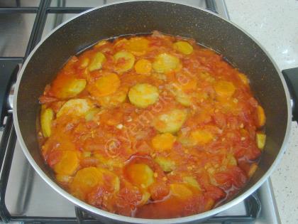 Zeytinyağlı Kabak Yemeği