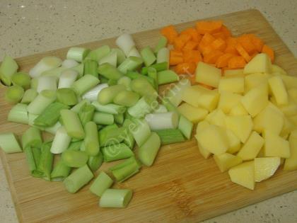 Etli Pırasa Yemeği