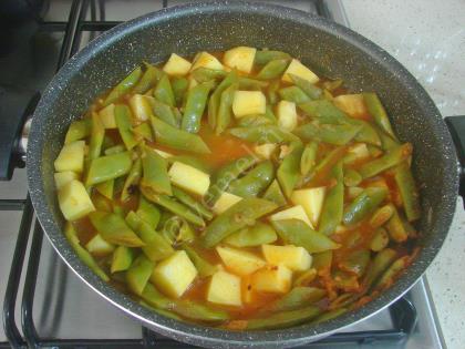 Patatesli Taze Fasulye