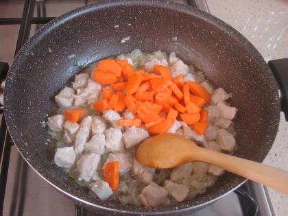 Tavuklu Pırasa Yemeği