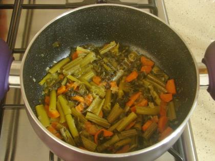 Kereviz Sapı Kavurması