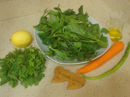 Kereviz Yaprağı Salatası