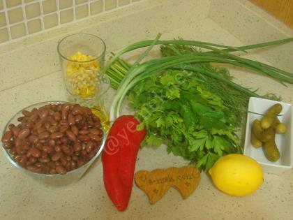 Kırmızı Fasulye Salatası