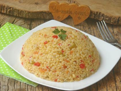 Biberli Bulgur Pilavı