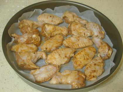 Fırında Ballı Tavuk Kanat