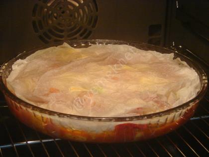 Fırında Sebzeli Tavuk Sote