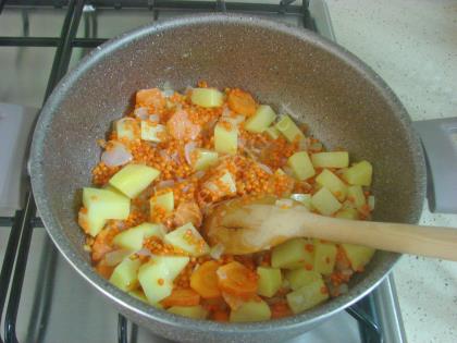 Patatesli Mercimek Çorbası