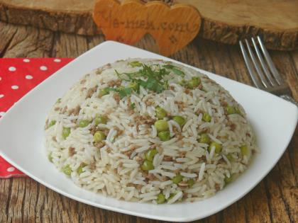 Kıymalı Pirinç Pilavı