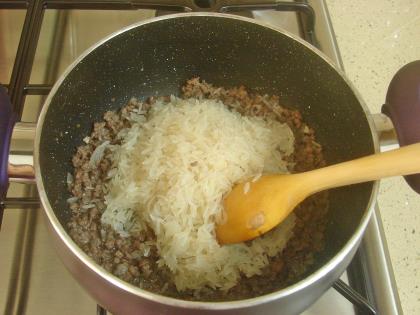 Kıymalı Pirinç Pilavı