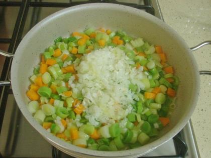 Pırasalı Bulgur Pilavı