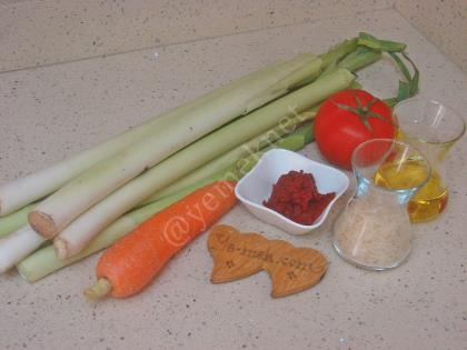 Pirinçli Pırasa Yemeği