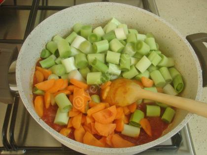 Pirinçli Pırasa Yemeği