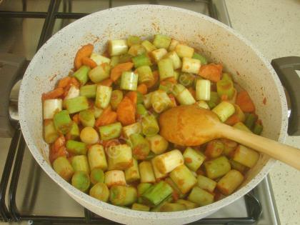 Pirinçli Pırasa Yemeği