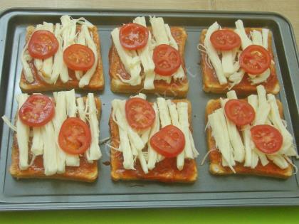 Porsiyonluk Ekmek Pizzası