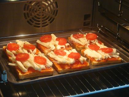 Porsiyonluk Ekmek Pizzası