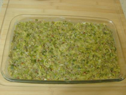 Fırında Kıymalı Pırasa