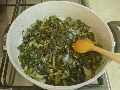 Yoğurtlu Pazı Kavurması