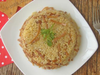 Erişteli Bulgur Pilavı