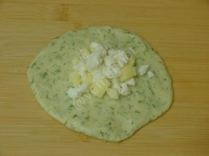 Mayasız Peynirli Dereotlu Poğaça