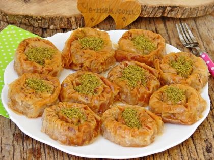 baklavalik yufkadan bulbul yuvasi tarifi nasil yapilir resimli yemek tarifleri