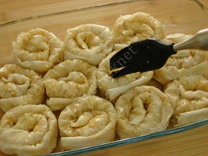 Baklavalık Yufkadan Bülbül Yuvası