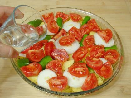 Fırında Patates Yemeği