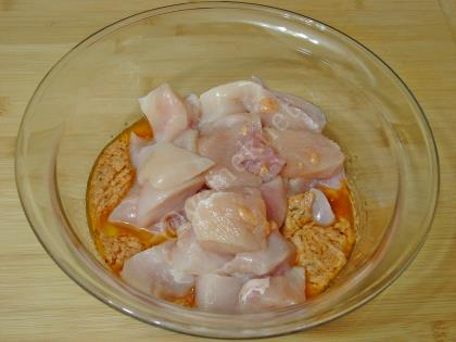 Fırında Tavuk Şiş