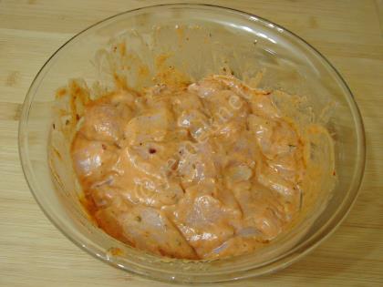 Fırında Tavuk Şiş