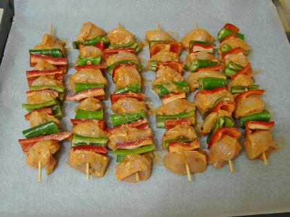 Fırında Tavuk Şiş