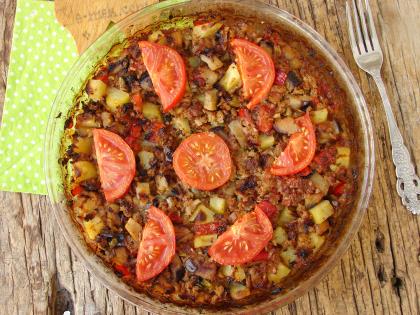 Sebzeli Fırın Tava