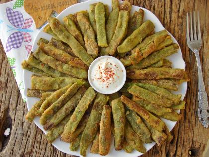 Mısır Unlu Taze Fasulye Kızartması