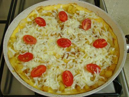 Soğanlı Patatesli Omlet