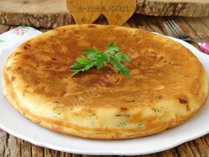 Tavada Yufkasız Börek