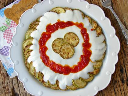 Yoğurtlu Kabak Kızartması