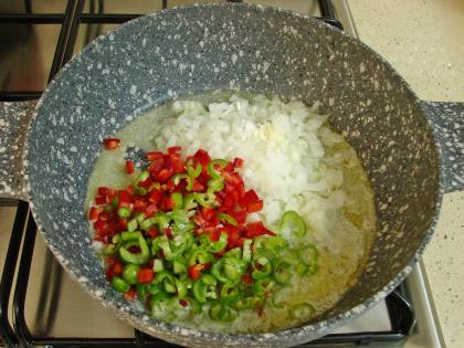 Etli Biberli Bulgur Pilavı