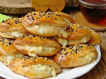 Sütlü Mayasız Poğaça