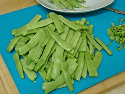 Zeytinyağlı Barbunyalı Taze Fasulye