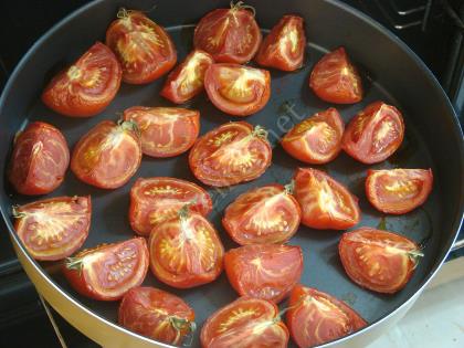 Fırında Domates Közleme