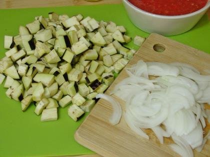 Patlıcanlı Makarna