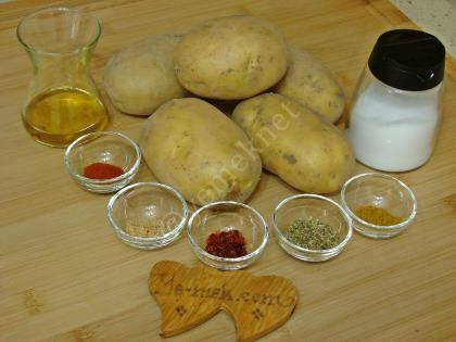 Baharatlı Patates Salatası