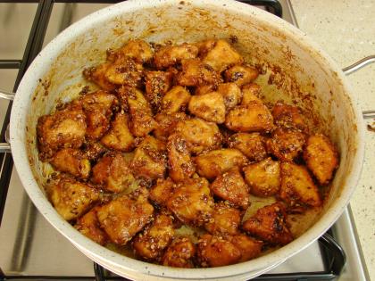 Ballı Susamlı Tavuk