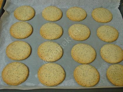 Limonlu Haşhaşlı Kurabiye