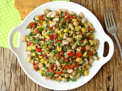 Bakliyat Salatası Tarifi (Resimli Anlatım) | Yemek Tarifleri