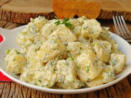Hardallı Patates Salatası